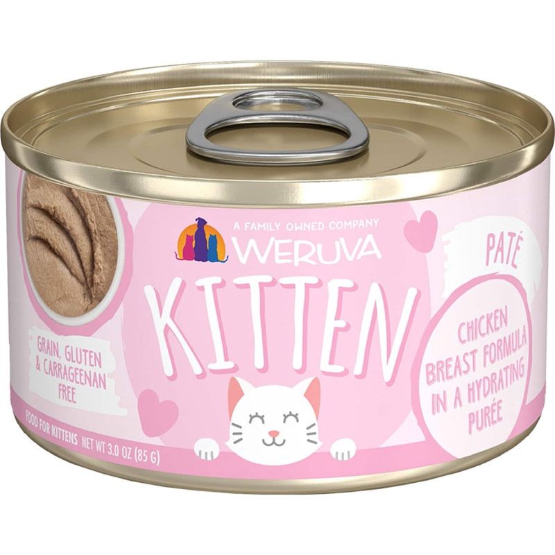 WERUVA Cat Kitten Puree Chicken 3oz