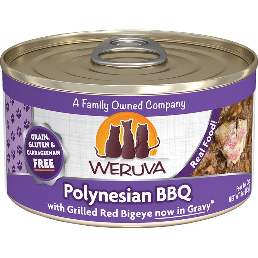 WERUVA CAT POLYNESIAN BBQ 3OZ