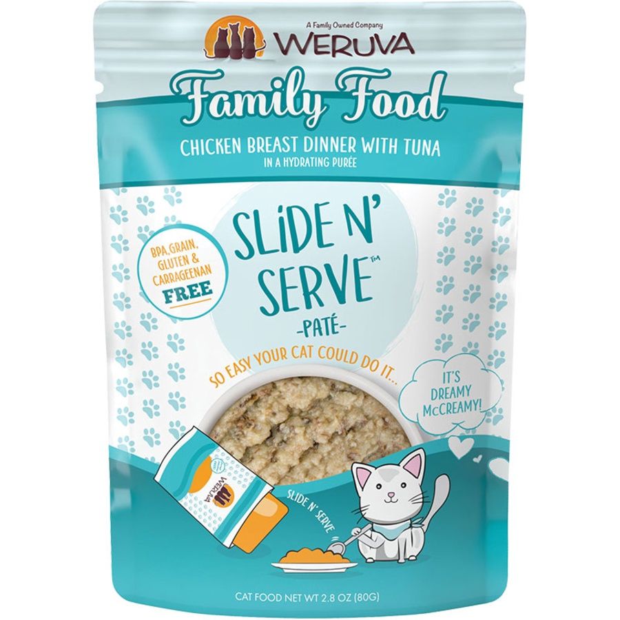 WERUVA CAT SLIDE &amp; SERVE FAMILY FOOD 2.8OZ