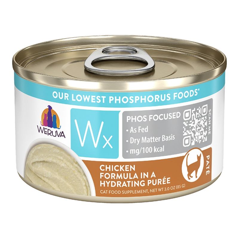 WERUVA CAT WX HYDRATING PUREE CHICKEN FORMULA 3OZ