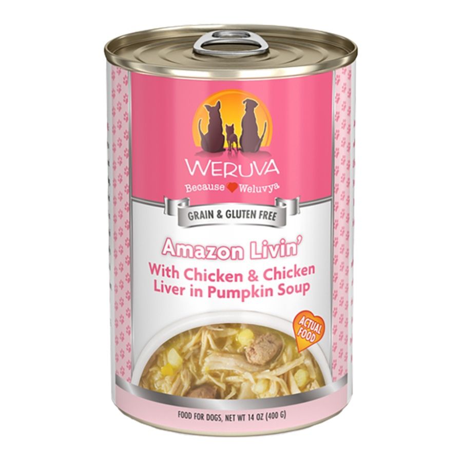 WERUVA DOG AMAZON LIVIN' 14OZ