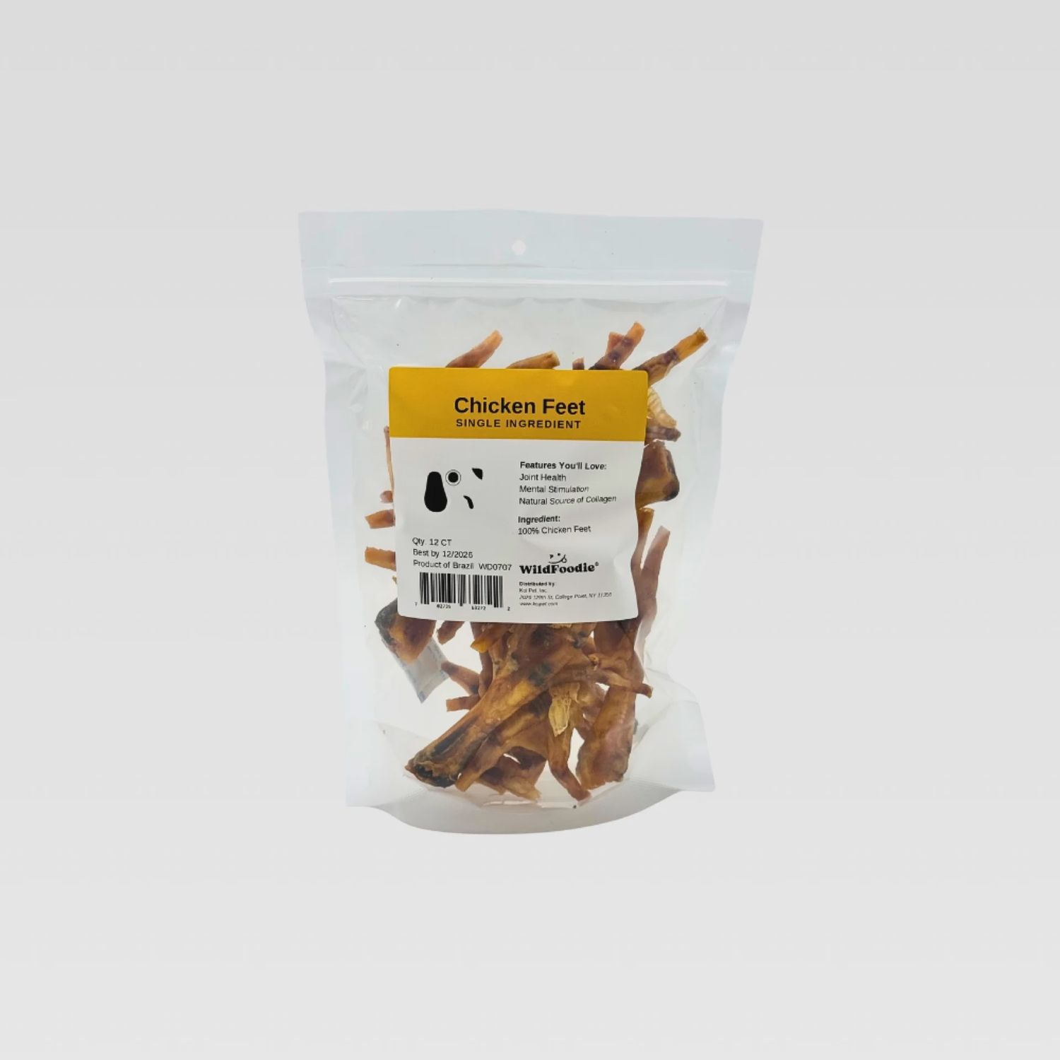 WILDFOODIE 12ct Chicken Feet