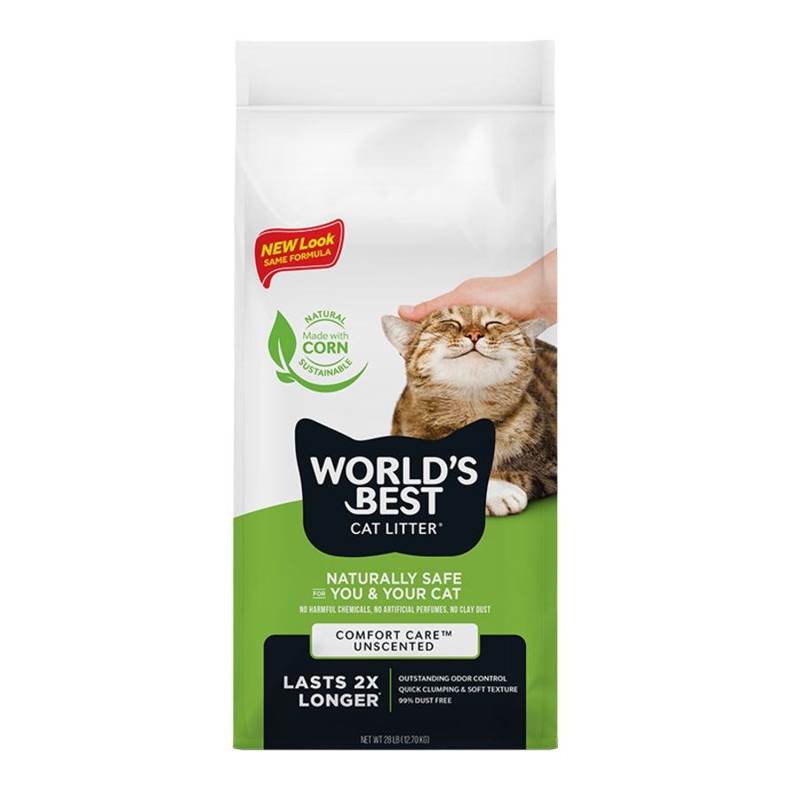 WORLD'S BEST Cat Original Unscented 28lb, Size: 28 lb