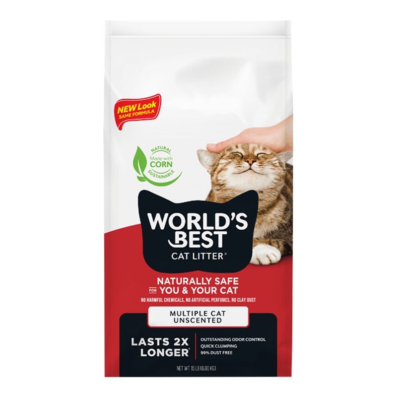 WORLD'S BEST Cat Litter Multi Unscented