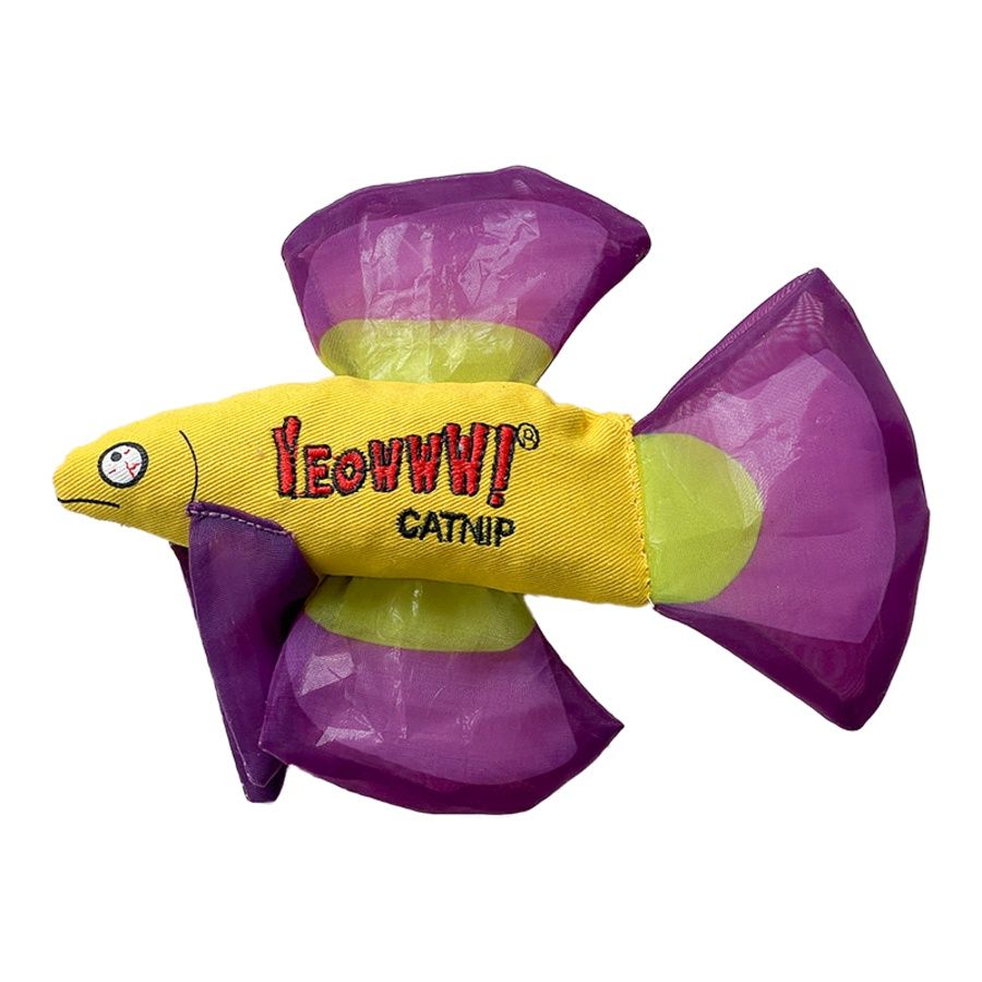 YEOWW CAT CATNIP PURPLE BETTA FISH