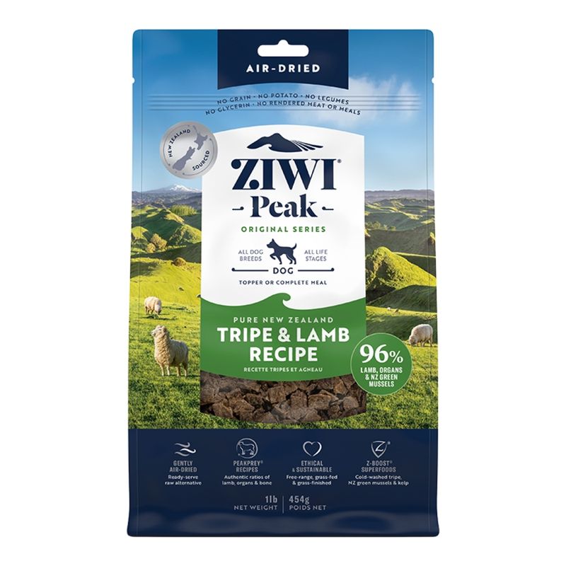 ZIWI Dog Air Dried Tripe &amp; Lamb 1lb