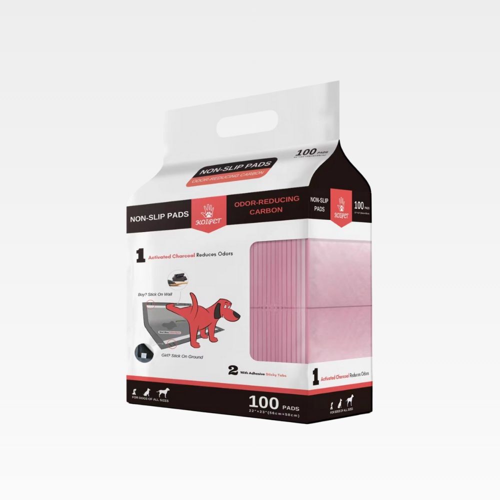 KOIPET Odor Reducing Pads, 100ct