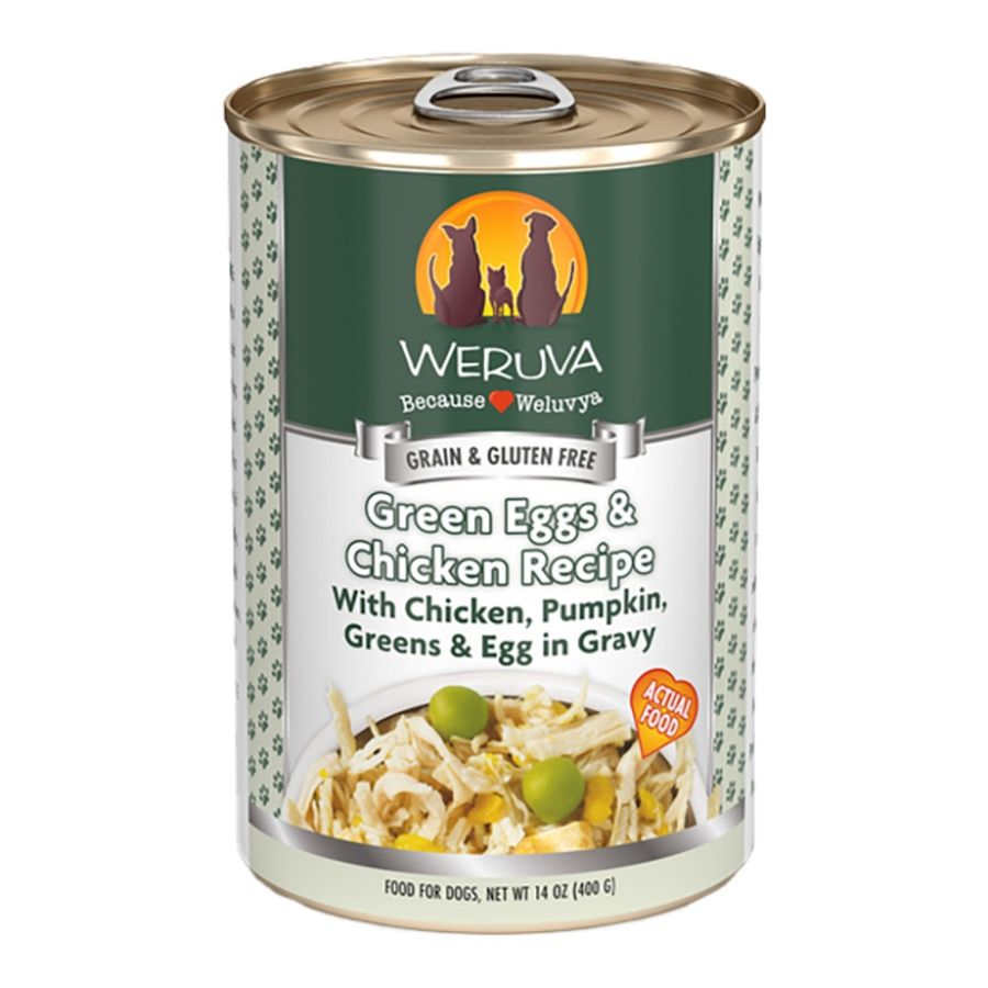 WERUVA DOG GREEN EGGS &amp; CHICKEN 14OZ