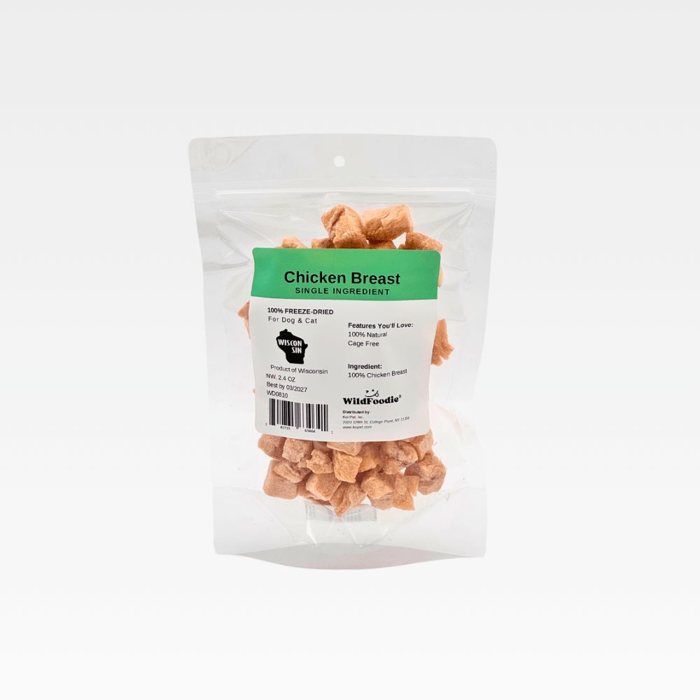 WILDFOODIE 2.4oz Freeze-dried Chicken Breast