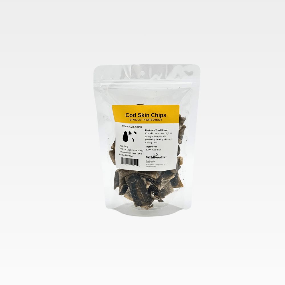 WILDFOODIE 3oz Cod Skin Chips