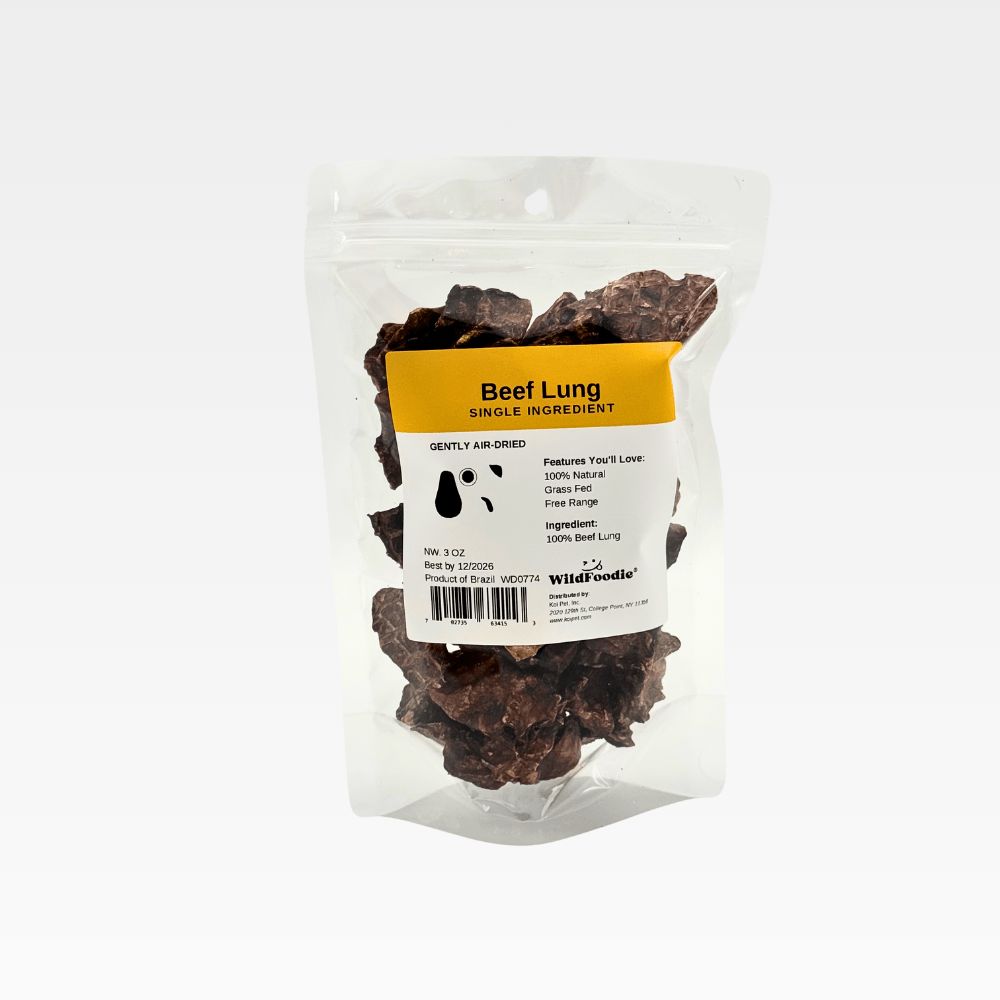 WILDFOODIE 3.2oz Air Dried Beef Lung