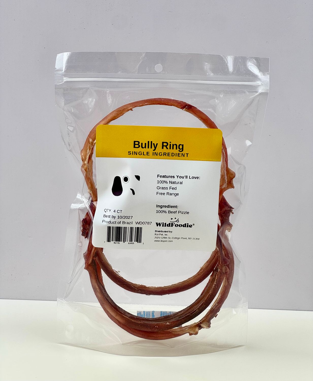 WILDFOODIE 4ct Bully Ring