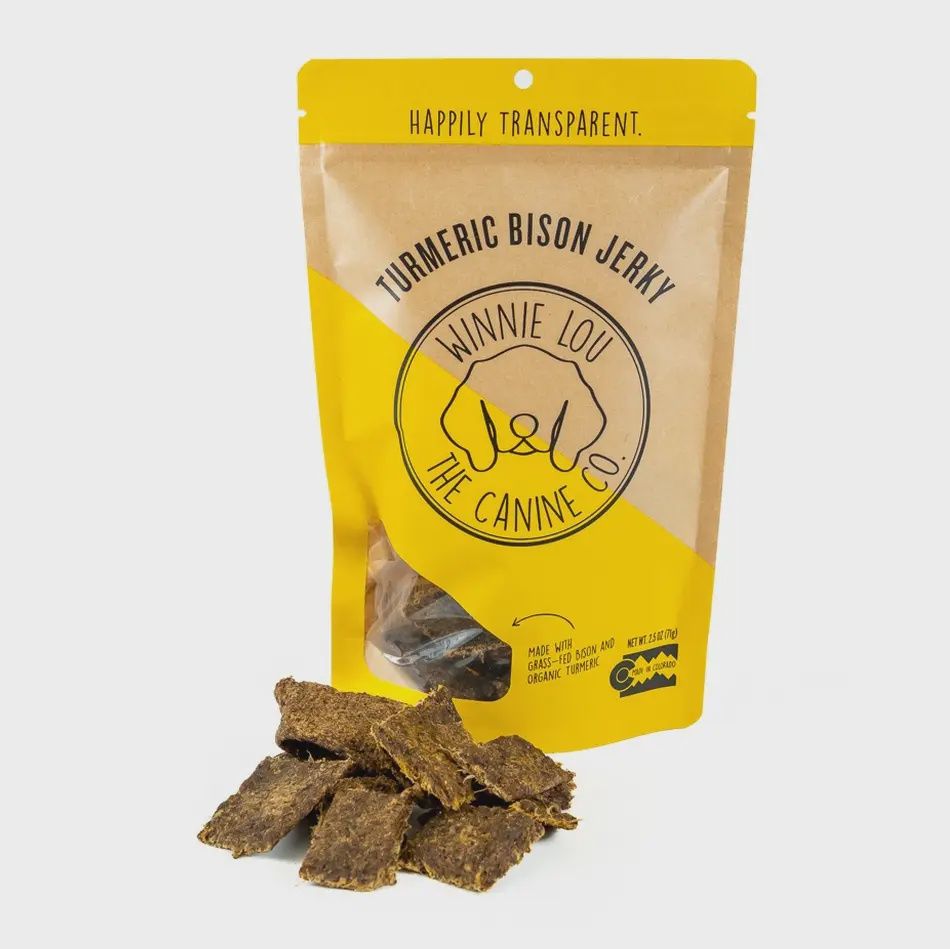 WinnieL Tur Bison Jerky Treats 2.5oz