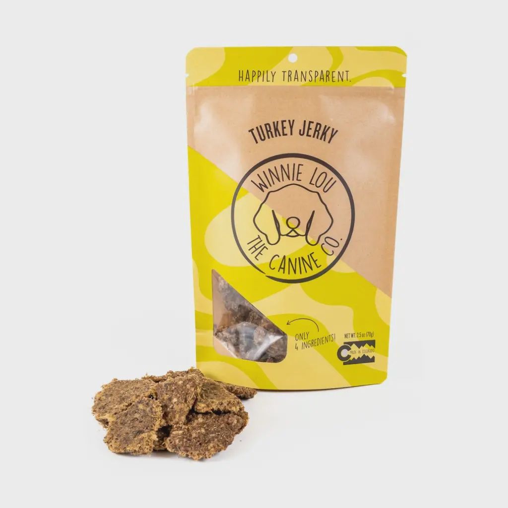 WinnieL Turkey Jerky Treats 2.5oz