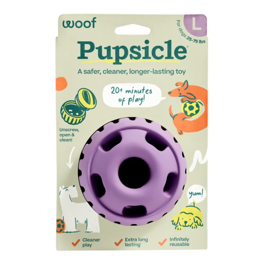 WOOF Pupsicle Lavender, Size: Large