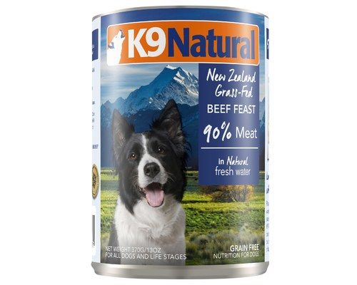 K9 NATURAL DOG CORE DIETS CANNED NEW ZEALAND BEEF FEAST 13OZ