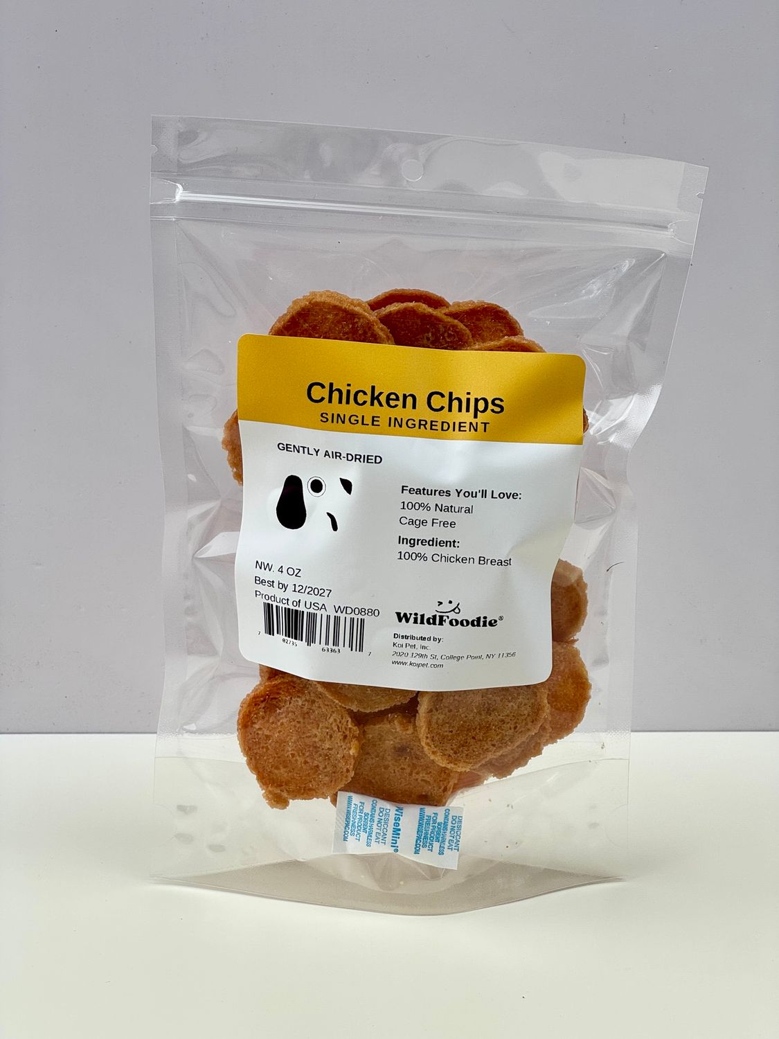 WILDFOODIE 4oz Chicken Chips