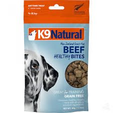 K9 NATURAL DOG FREEZE-DRIED GRAIN FREE NEW ZEALAND BEEF HEALTHY BITES 1.76OZ