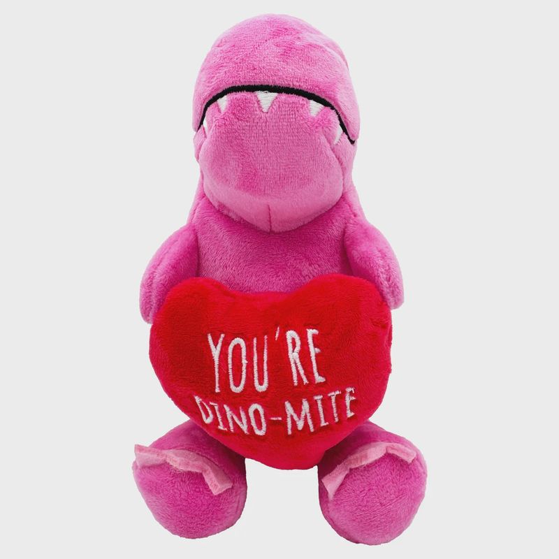 HUXLEY &amp; KENT Dog Power Plush You're Dino-mite