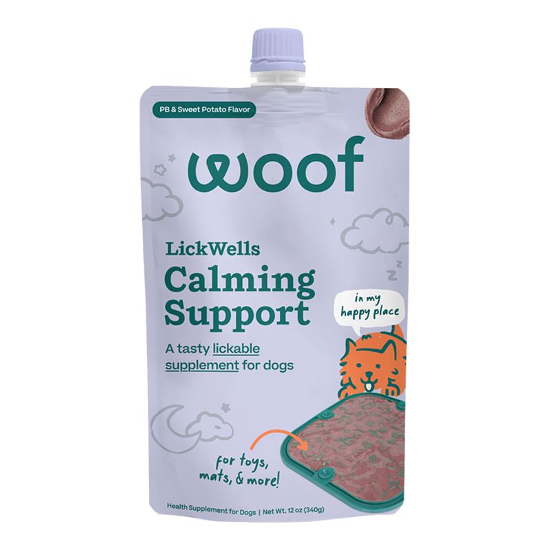 WOOF DOG LICKWELLS CALMING SUPPORT 12OZ