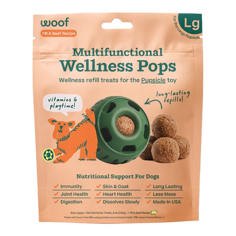 WOOF Dog All In One Wellness Pops Large 8oz