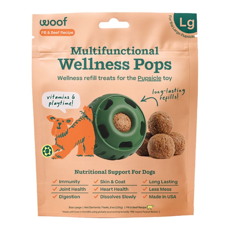 WOOF Dog All In One Wellness Pops 8 oz