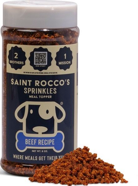 SAINT ROCCO'S Beef Sprinkles Meal Topper 6oz
