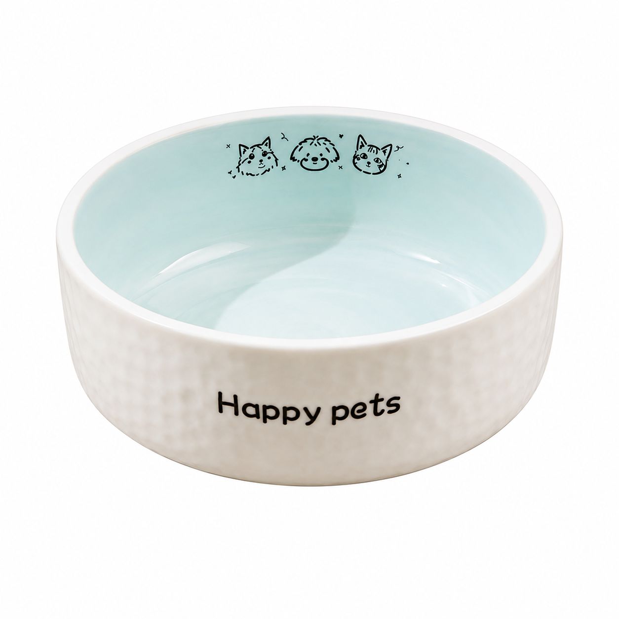 Ceramic Pet Bowl – Blue