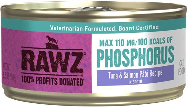 RAWZ Cat Phosphorus Tuna Salmon Pate 5.5oz