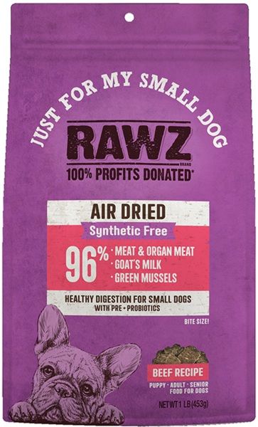 RAWZ Dog Just For My Small Dog Air Dried Beef