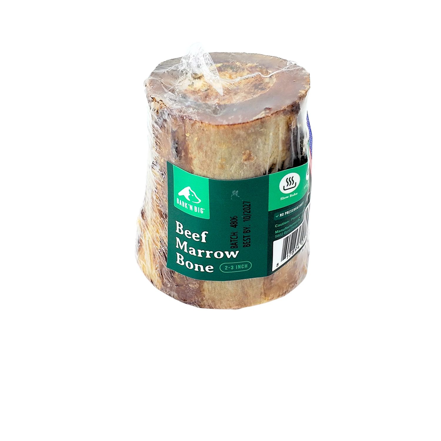 BARKNBIG Beef Marrow Bone 3"