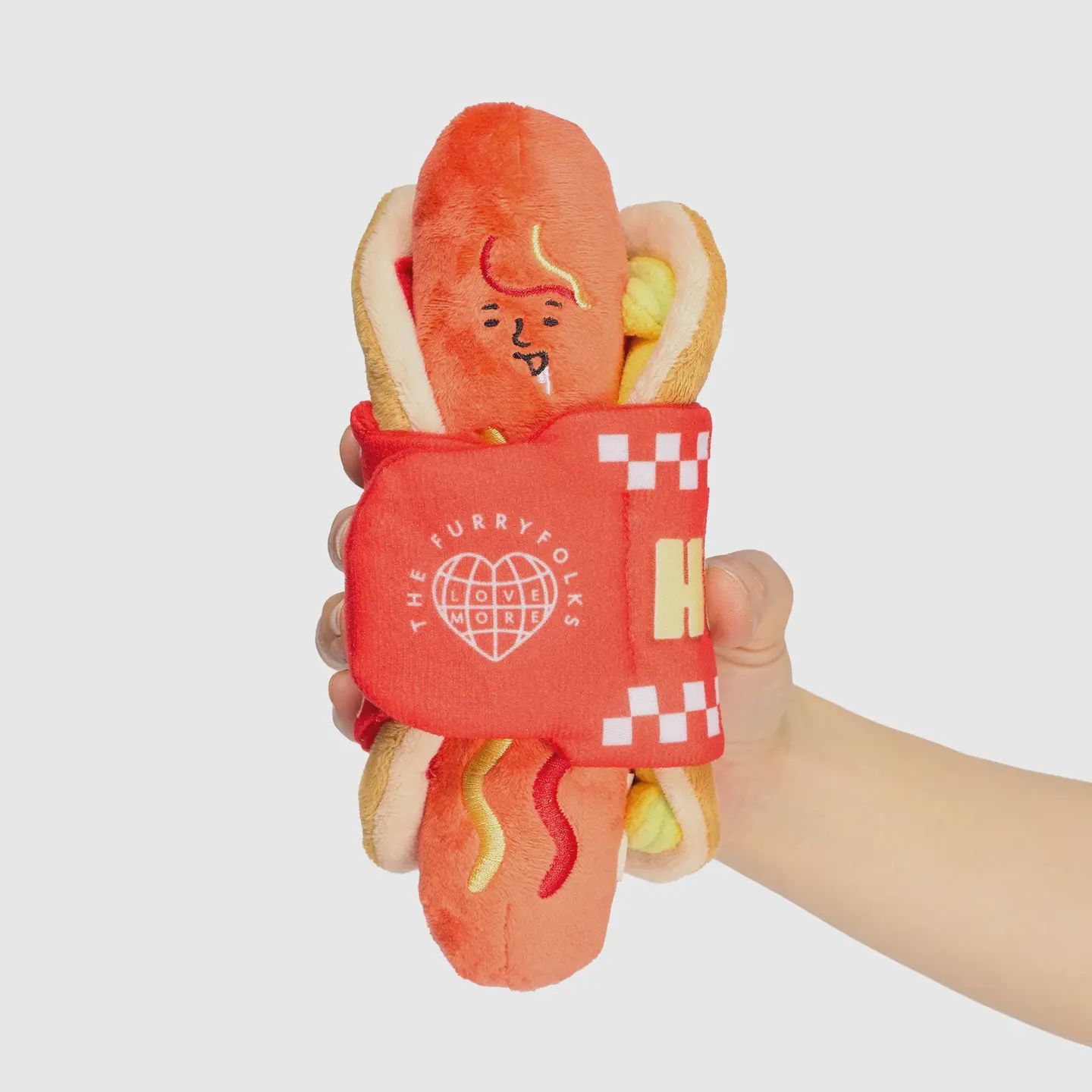 THE FURRY FOLKS Hot Doggie Nosework Toy