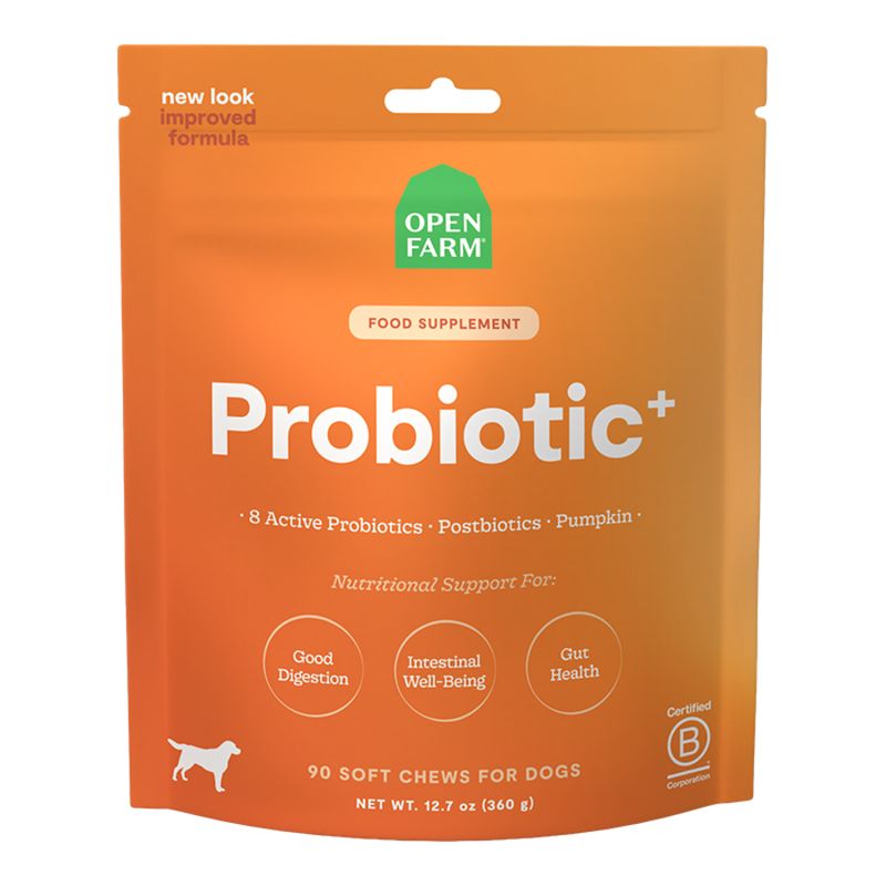 OPENFARM Dog Probiotic Food Supplement Chews 12.5oz