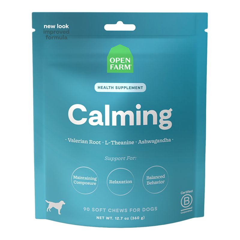 OPENFARM Dog Calming Health Supplement Chews 12.5oz