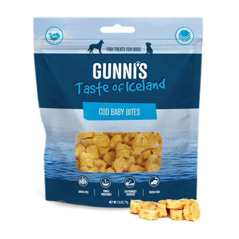 GUNNI'S Dog Cod Baby Bites 2.5oz