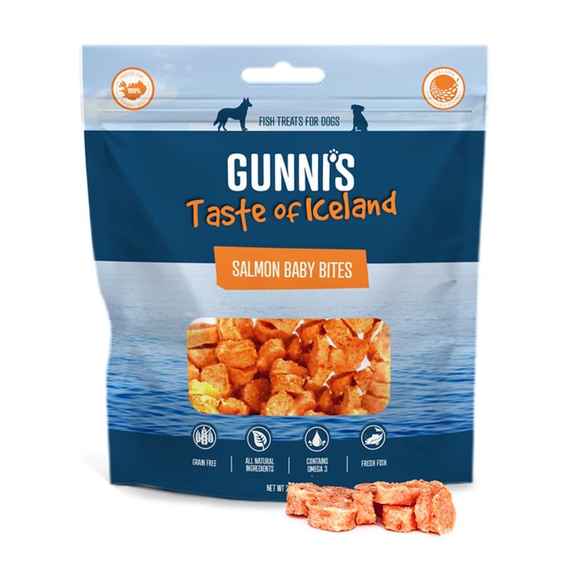 GUNNI'S Dog Salmon Baby Bites 2.5oz