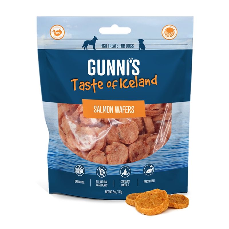 GUNNI'S Dog Salmon Wafer 5oz