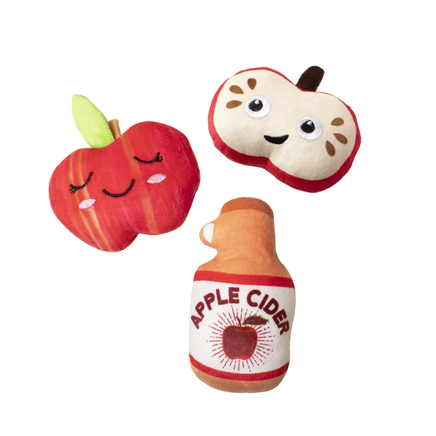 PET SHOP APPLES OF MY EYE 3PC DOG TOY SET