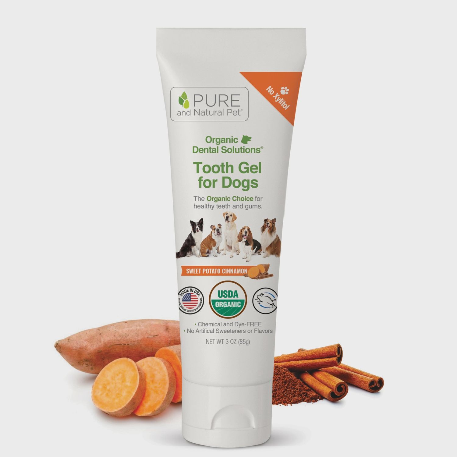 Pure and Natural Pet Dental - Canine Tooth Gel 3oz