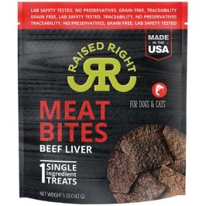 Raise Right Meat Bites Beef Liver