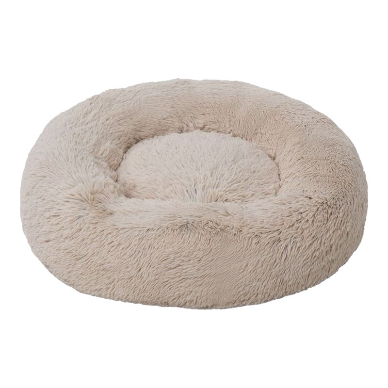 TALL TAILS DOG &amp; CAT CUDDLE BED FROSTED KHAKI MEDIUM - 30" X 30" X 8"
