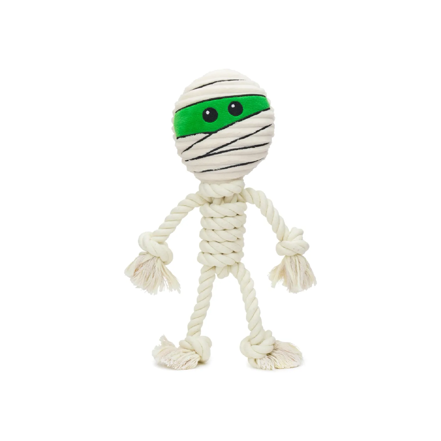 FABDOG Dangly mummy rope toy