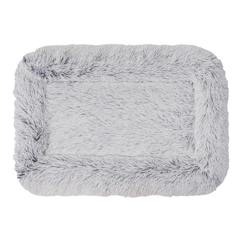TALL TAILS DOG &amp; CAT CUDDLE CRATE MAT BED GREY MEDIUM - 30 INCHES