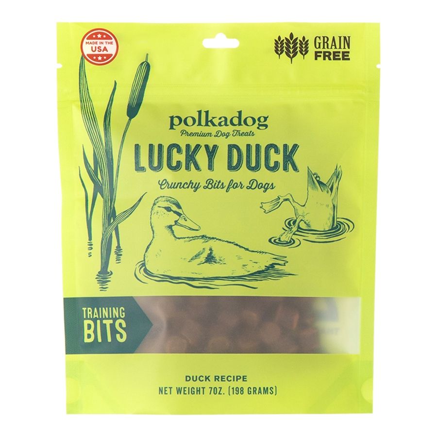 POLKA DOG BAKERY DOG LUCKY DUCK BITES 7OZ