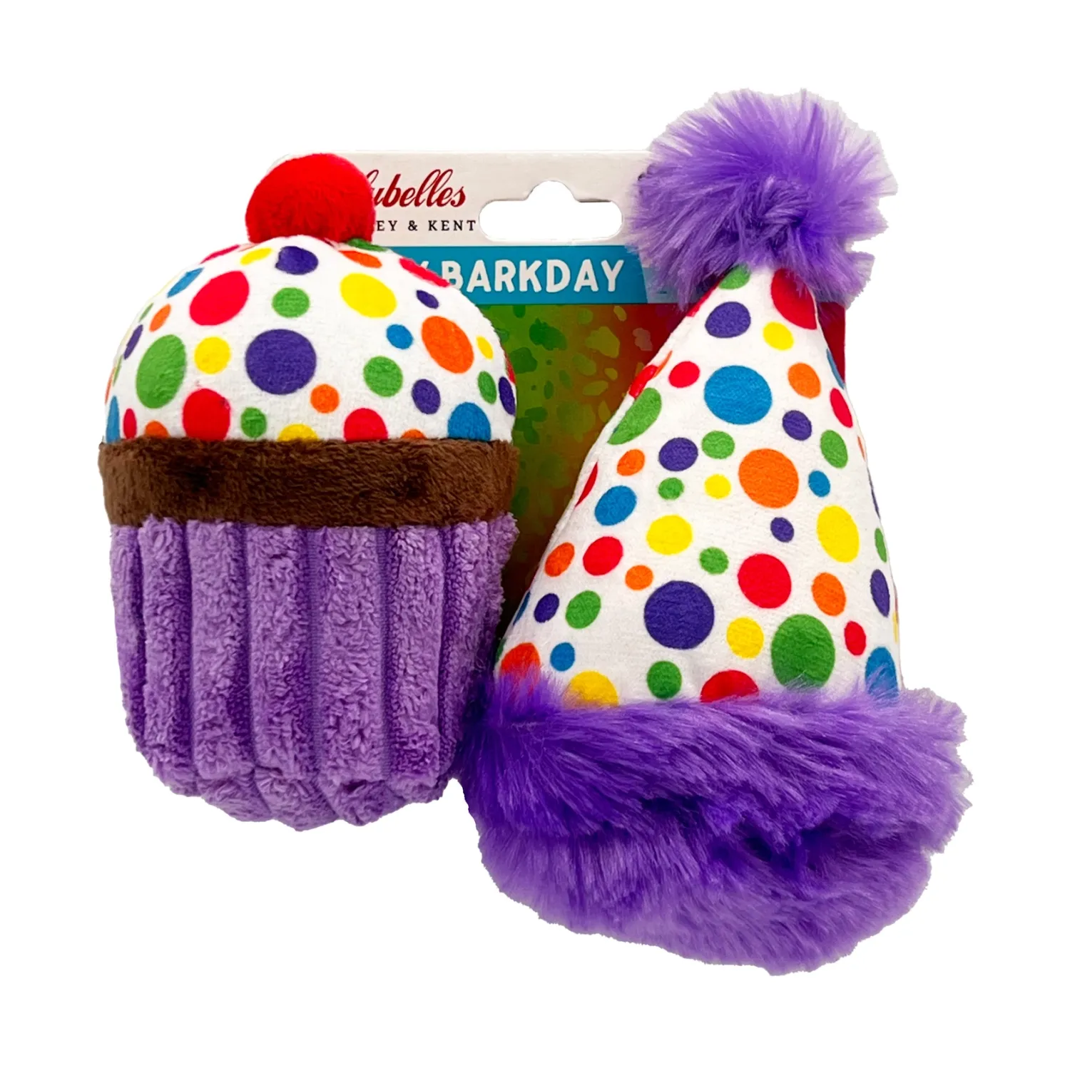 HUXLEY &amp; KENT Dog Tiny Tuff It’s My Birthday 2pk
