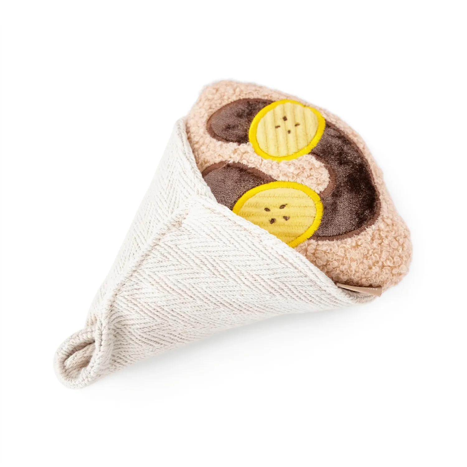 LAMBWOLF Crepe Enrichment Dog Toy Snuffle Toy