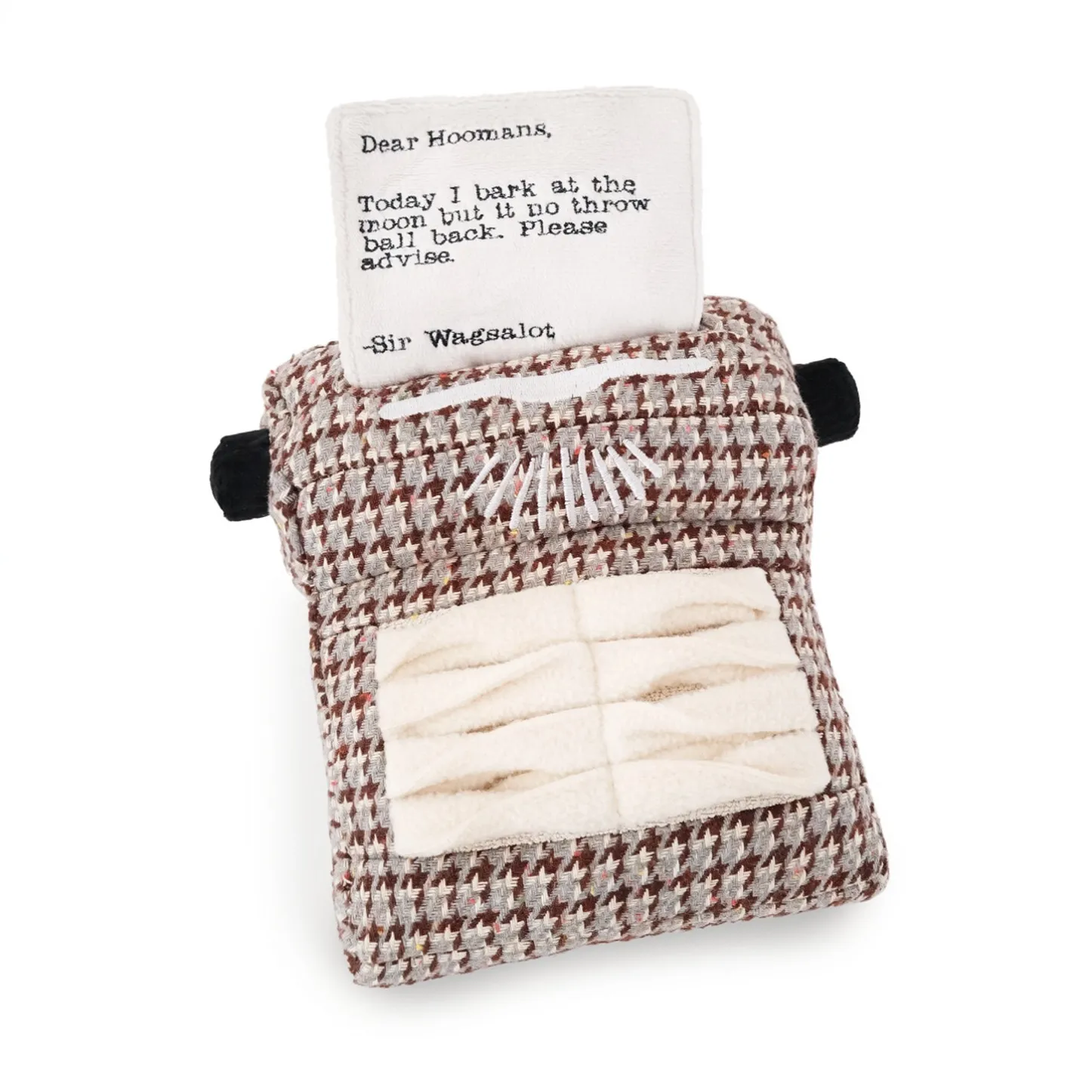 LAMBWOLF Typewriter  Enrichment Dog Toy Snuffle Toy