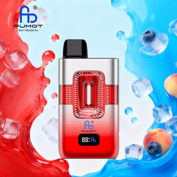 5% FUMOT ECO 50K RED BULL ICE / BLUEBERRY PEACH ICE