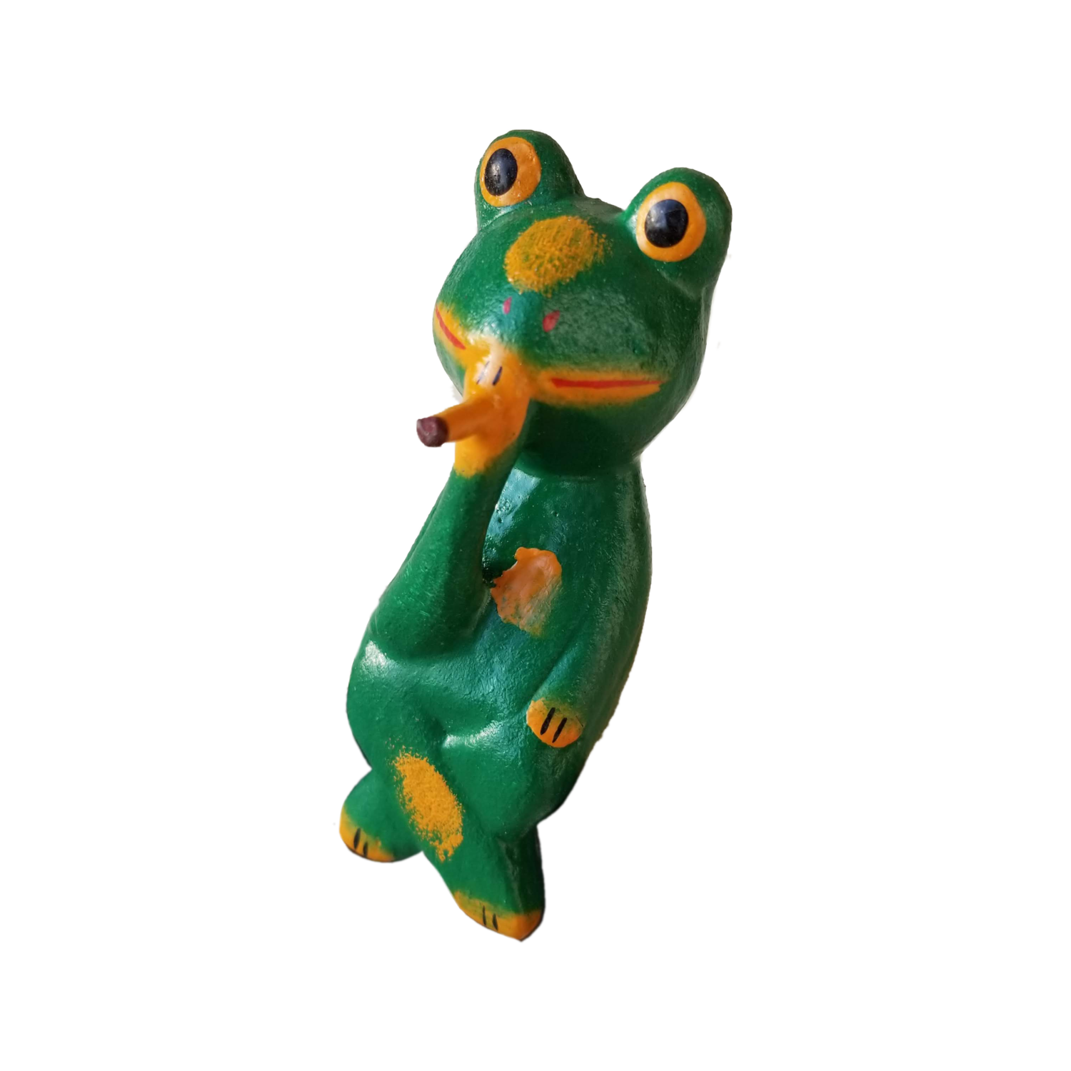 Relaxing Frog Shelf Decor Figurine