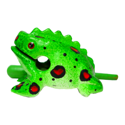 3"  Green Fire Frog